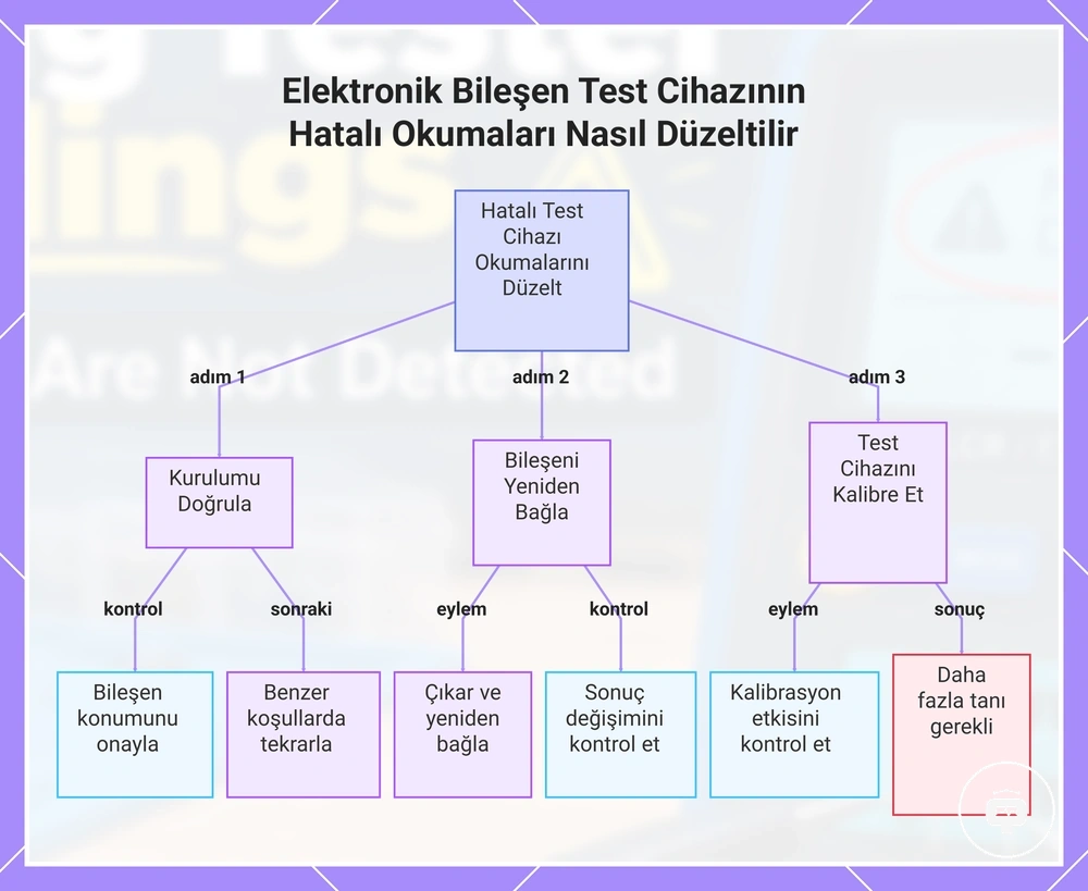 Elektronik Bileşen Test Cihazının Hatalı Okumaları Nasıl Düzeltilir