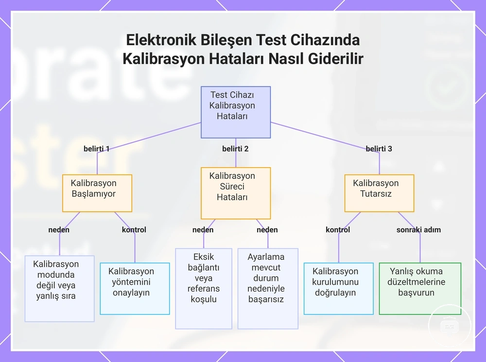 Elektronik Bileşen Test Cihazında Kalibrasyon Hataları Nasıl Giderilir