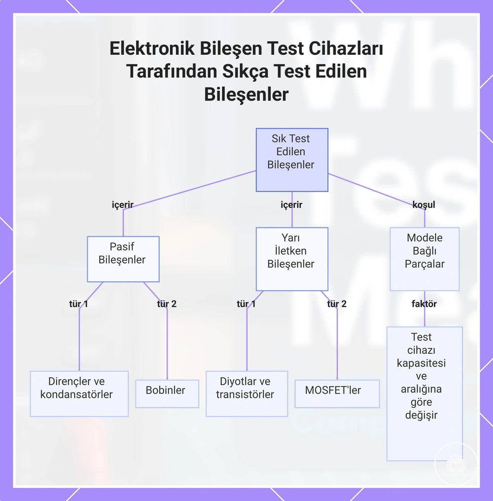 Elektronik Bileşen Test Cihazları Tarafından Sıkça Test Edilen Bileşenler