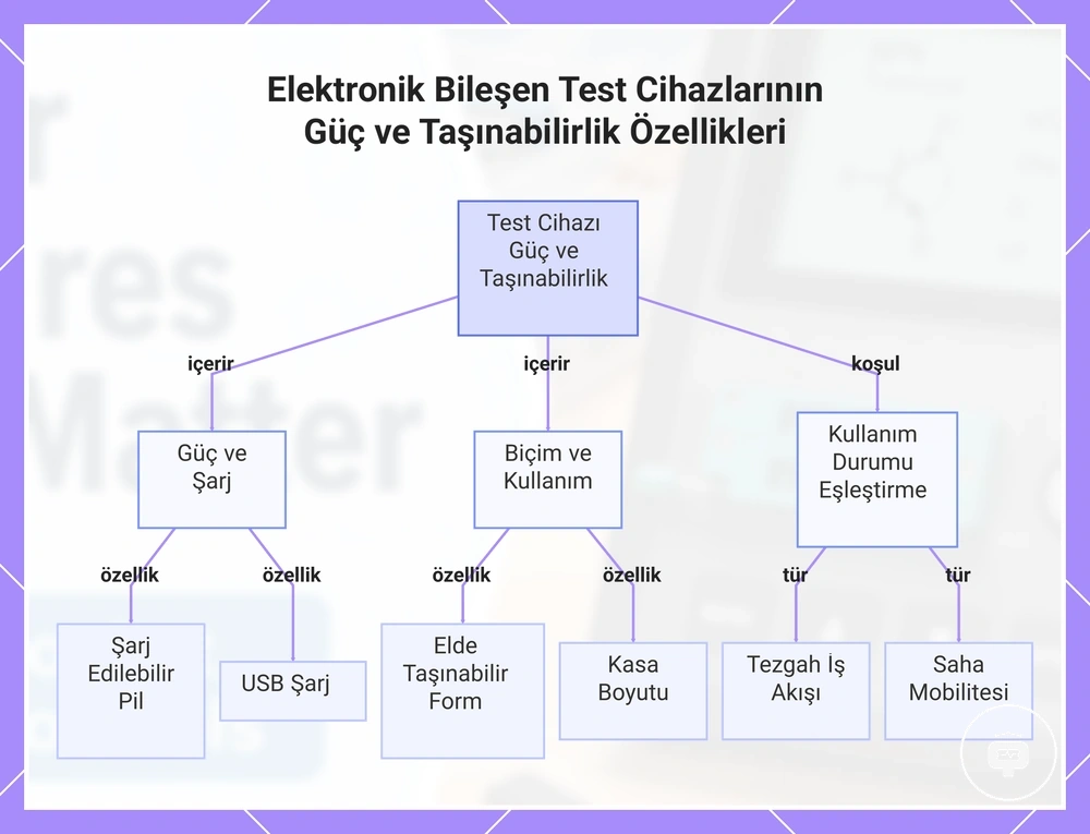 Elektronik Bileşen Test Cihazlarının Güç ve Taşınabilirlik Özellikleri