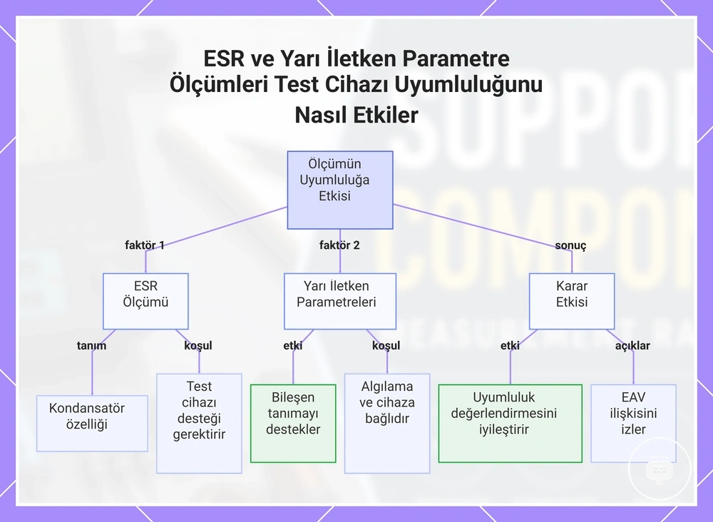 ESR ve Yarı İletken Parametre Ölçümleri Test Cihazı Uyumluluğunu Nasıl Etkiler