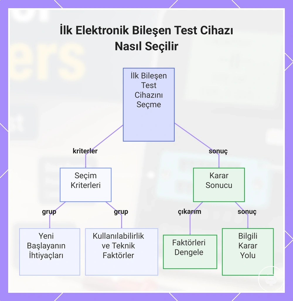 İlk Elektronik Bileşen Test Cihazı Nasıl Seçilir