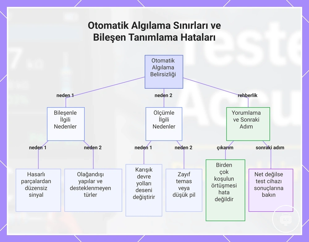 Otomatik Algılama Sınırları ve Bileşen Tanımlama Hataları