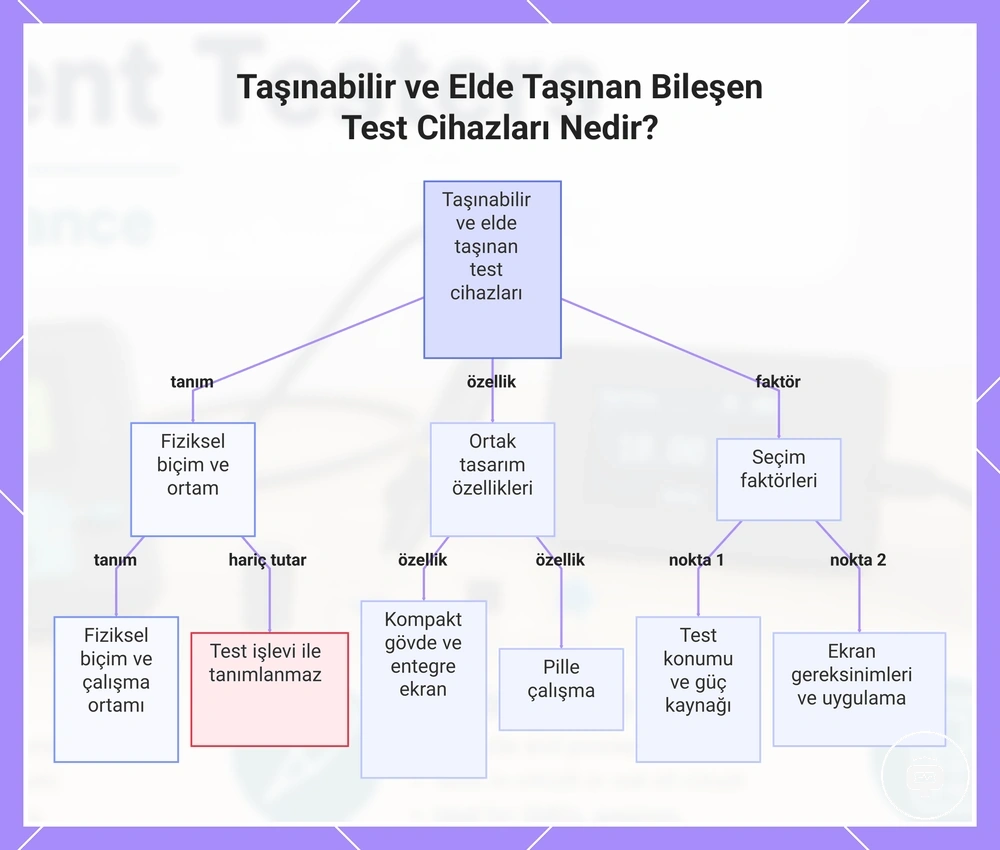 Taşınabilir ve Elde Taşınan Bileşen Test Cihazları Nedir?