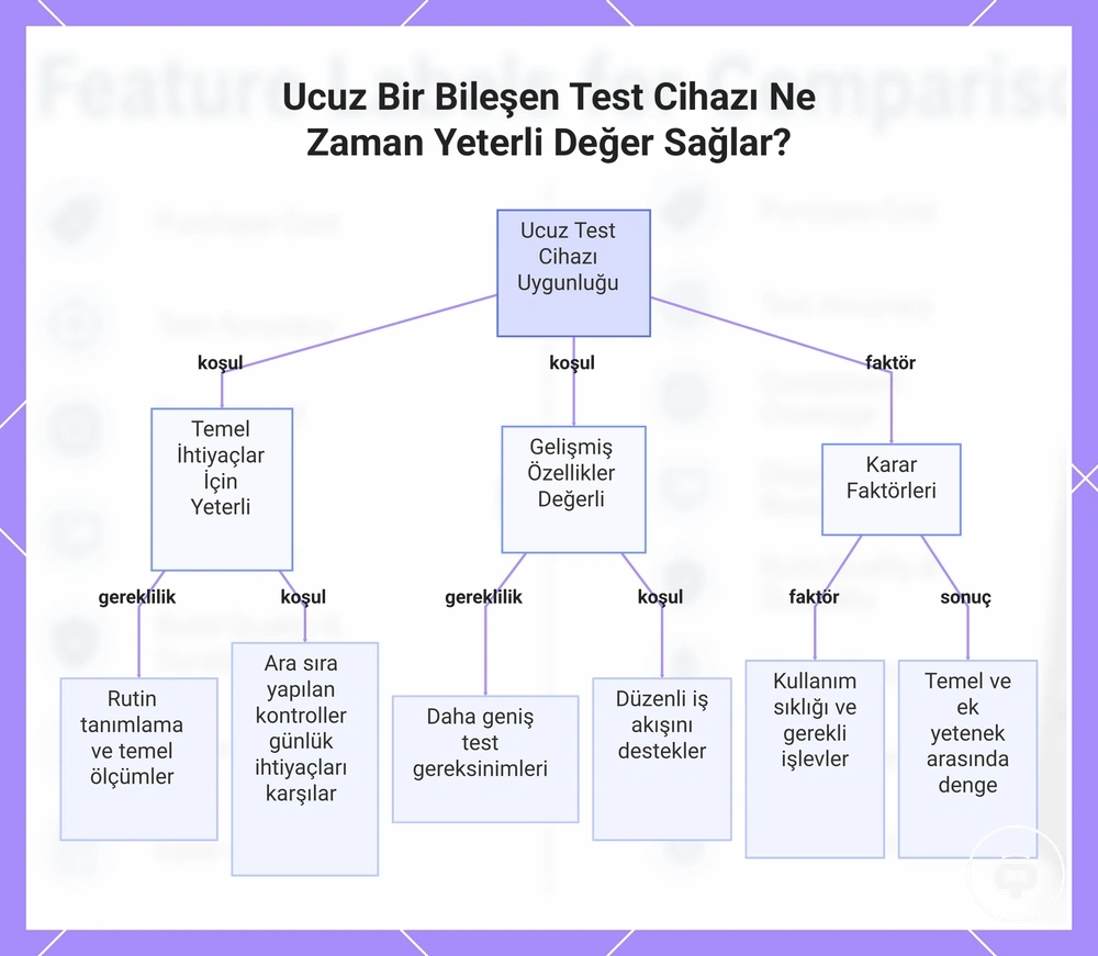Ucuz Bir Bileşen Test Cihazı Ne Zaman Yeterli Değer Sağlar?