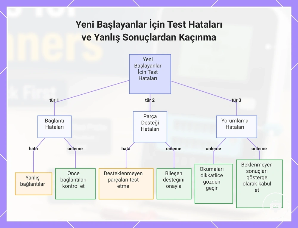Yeni Başlayanlar İçin Test Hataları ve Yanlış Sonuçlardan Kaçınma