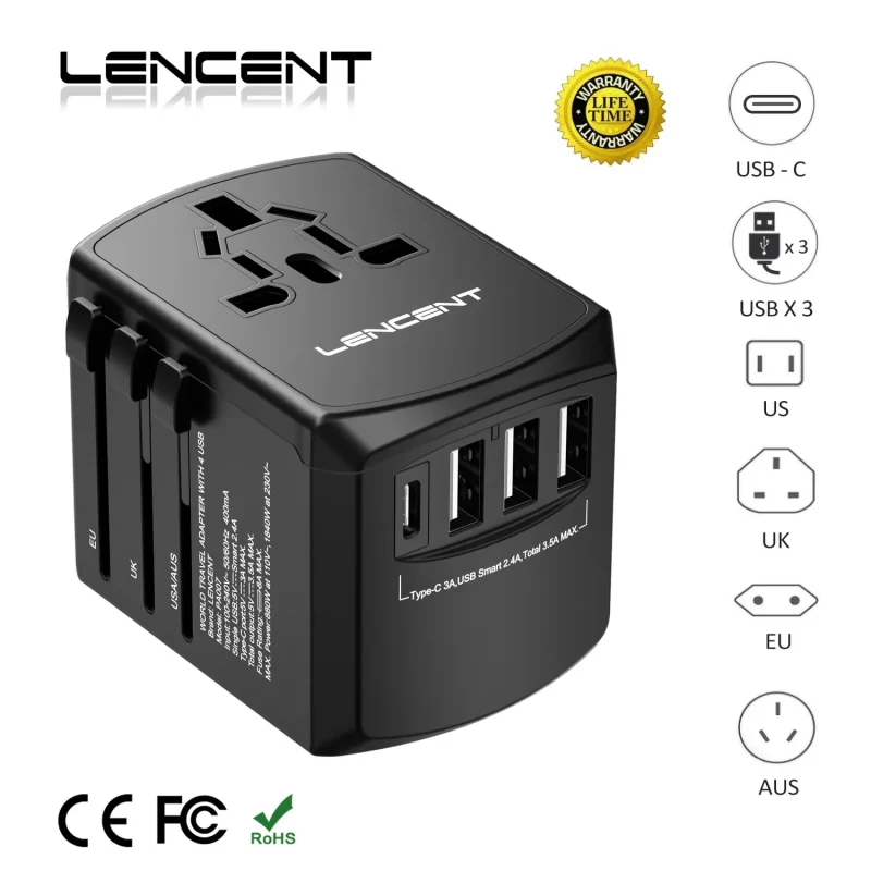 Adaptateur Canada France