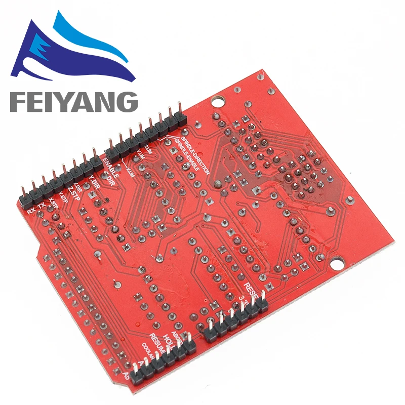 Kit CNC Shield V4 + Arduino NANO + Drivers A4988 - Pour Machine De Gravure CNC Ou Imprimante 3D (3 Axes)