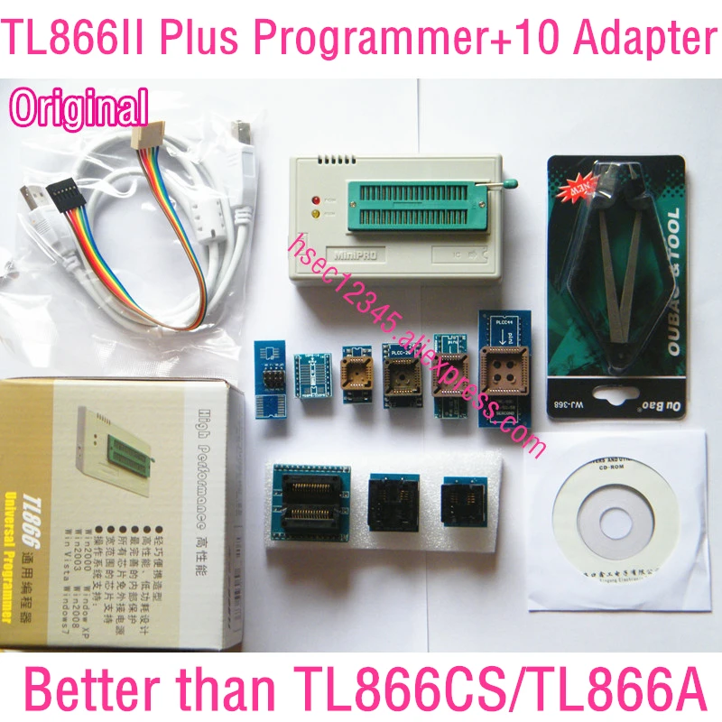 Utilisation avec TL866CS TL866A TL866II PLUS