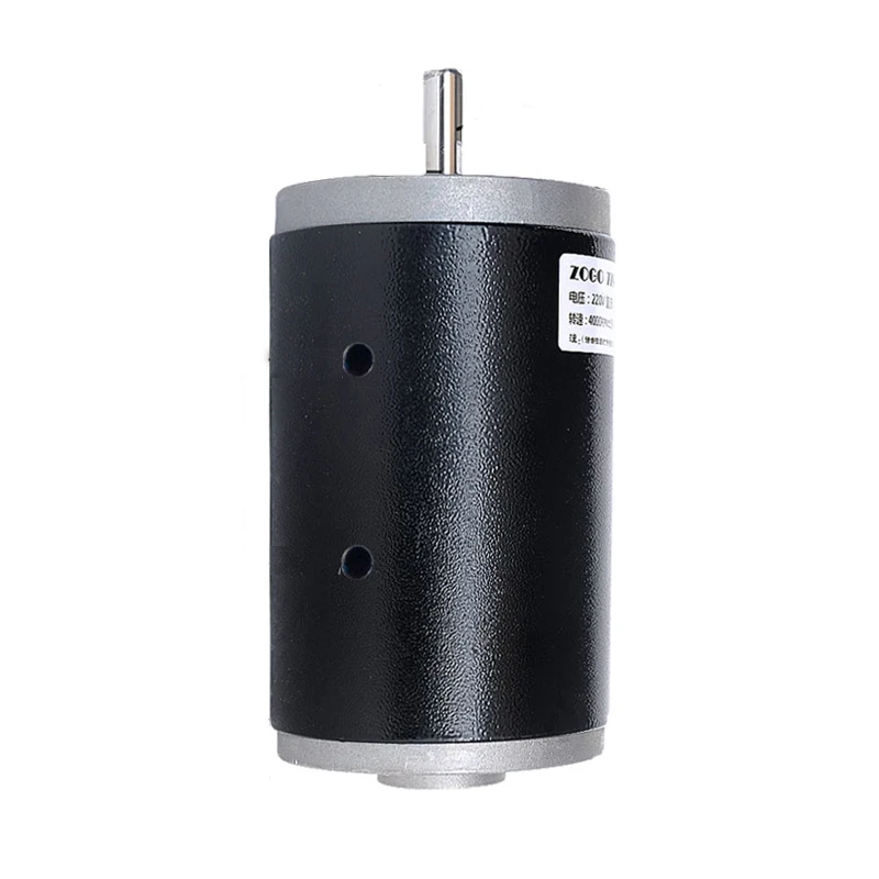 Moteur à Courant Continu 12V/24V - Aimant Permanent, Balais Charbon - 3500-8000 Tr/min - Pour Volets Roulants, Jouets, Projets DIY