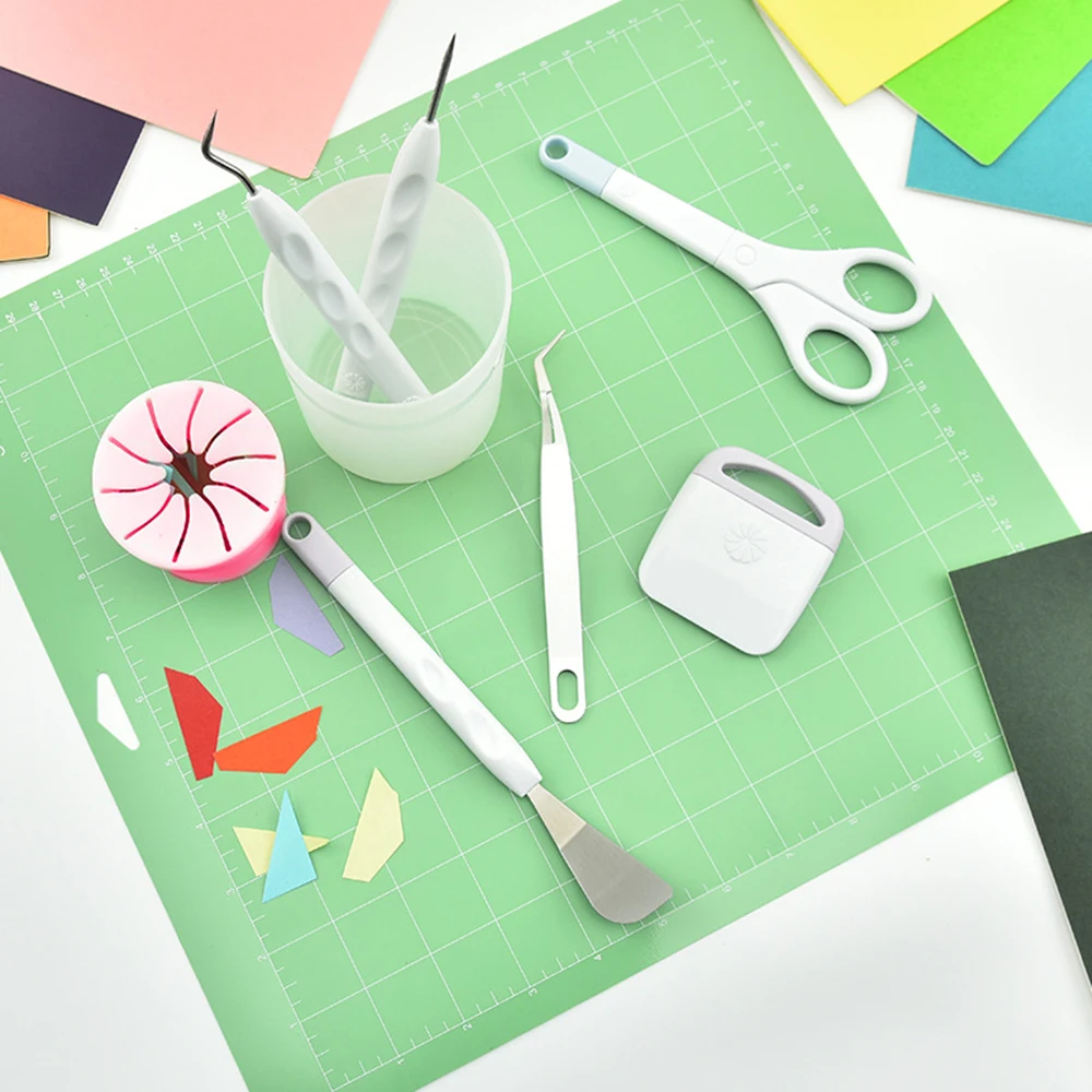 Lot De 21 Rouleaux Et Outils Cricut – Neufs – Vinyle Pour Machine De Découpe