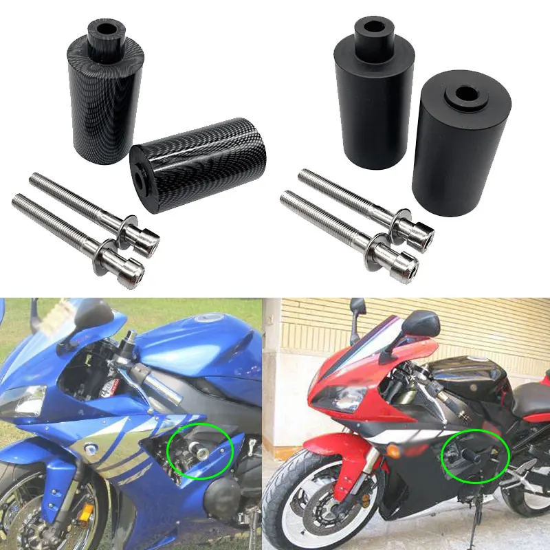Posteriore Pedale Per YZF R1 R6 Per YZF-R1 Per YZFR1 2002-2021 Per YZF-R6 2003-2020 Pedane Poggiapiedi Anteriori Per Motociclette Staffa Poggiapiedi(Gold