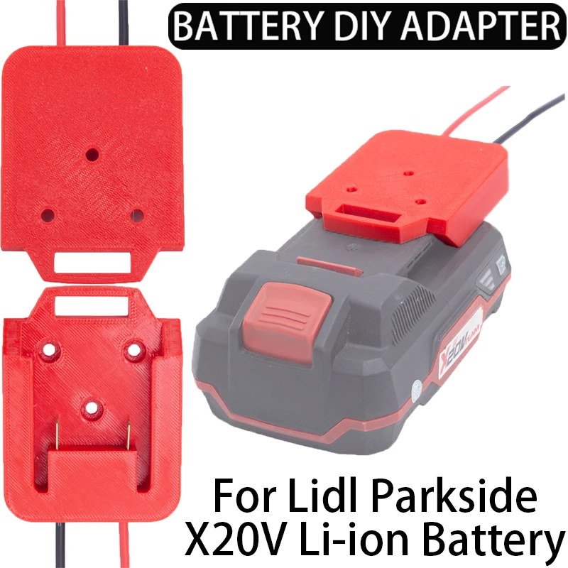 Adaptateur Batterie Parkside Vers Ryobi