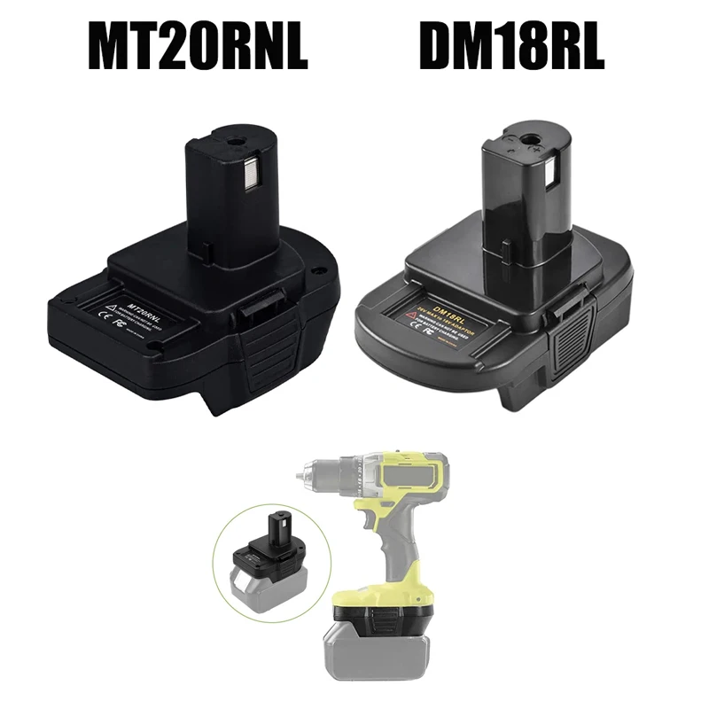 Adaptateur Batterie Parkside Vers Ryobi