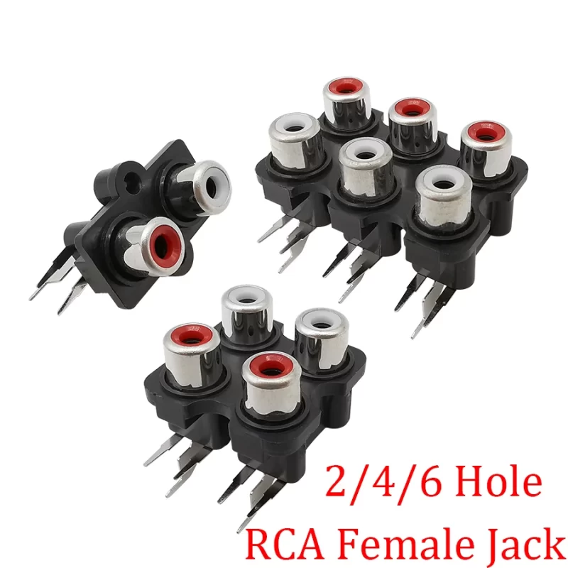 Adaptateur Rca Jack Femelle