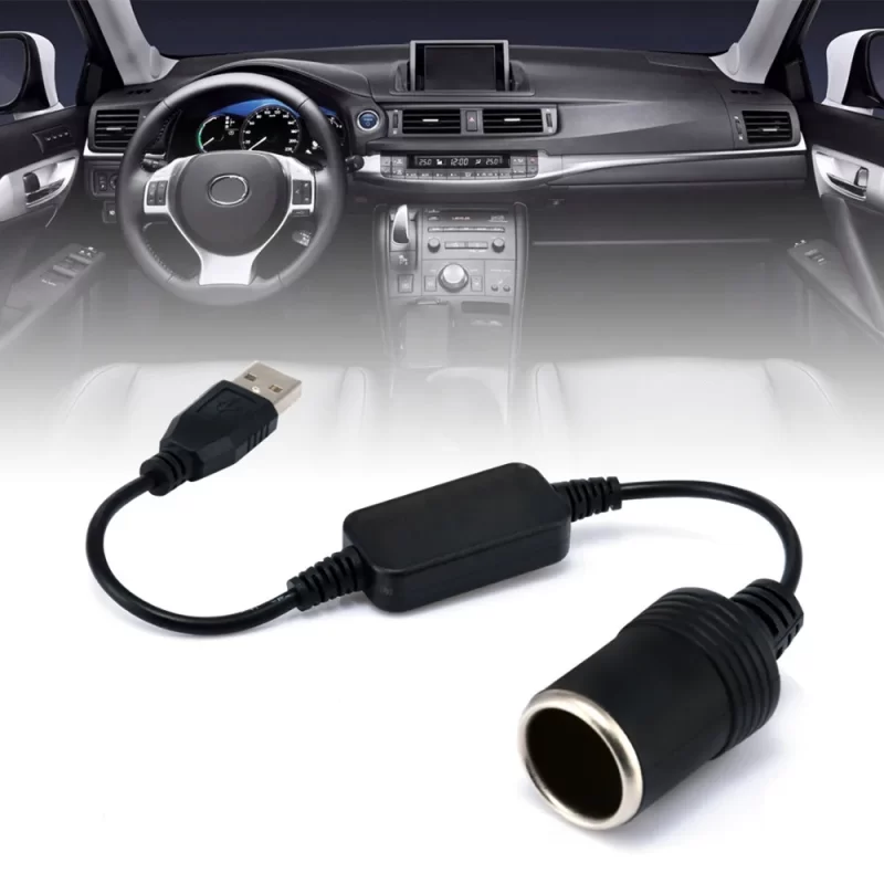 Adaptateur Allume Cigare Prise 220V