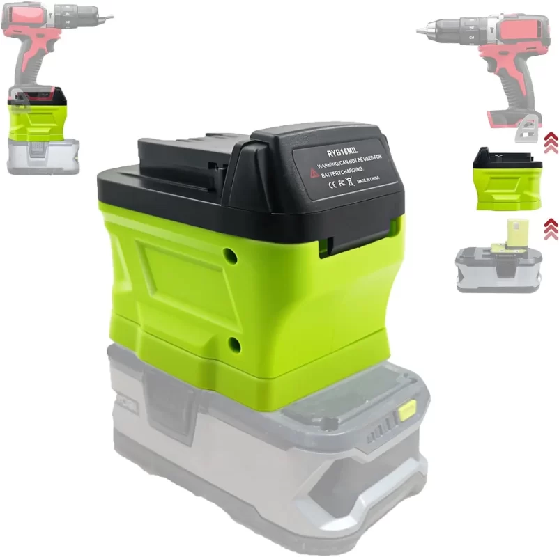 Adaptateur Batterie Parkside Ryobi