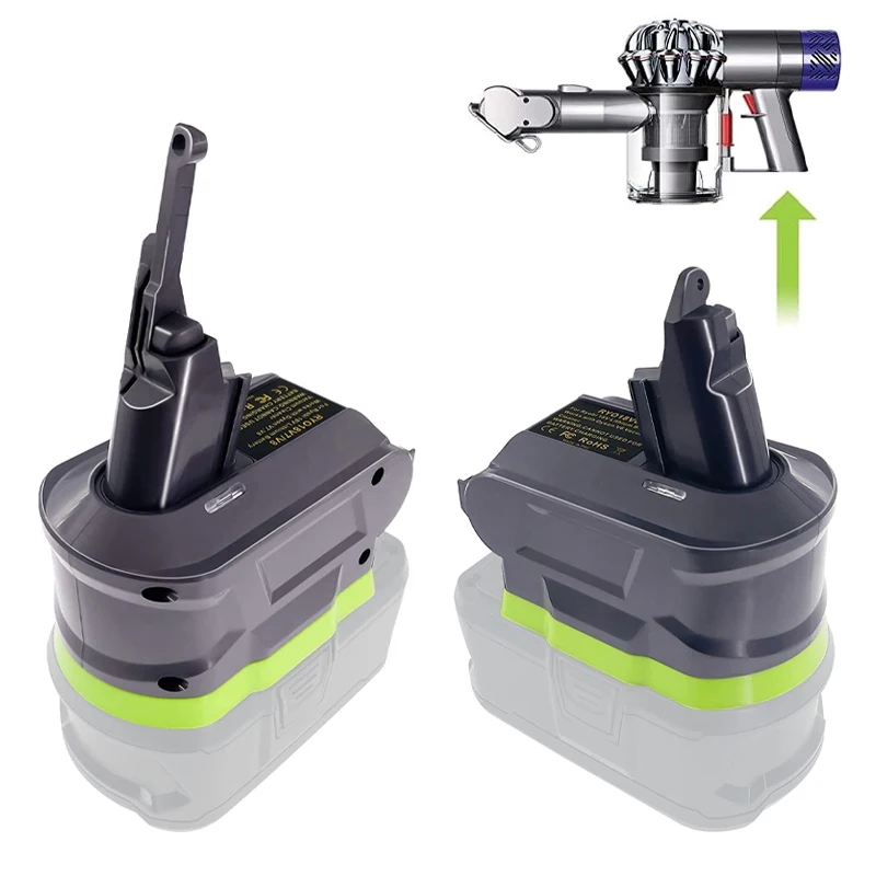 Adaptateur Batterie Parkside Vers Ryobi