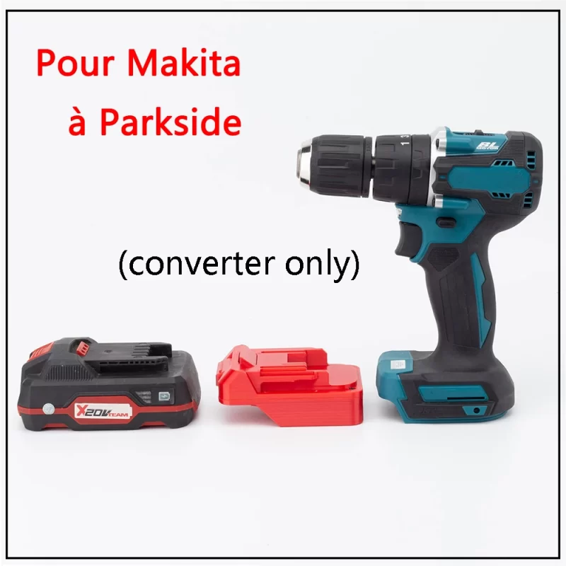 Adaptateur Pour Batterie Parkside