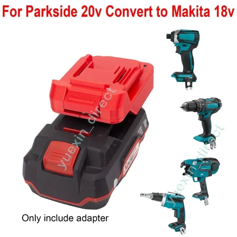 Adaptateur Batterie Parkside Vers Makita