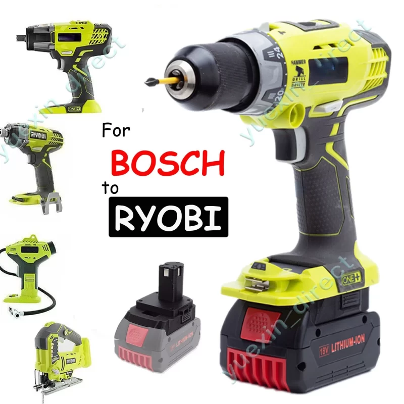 Adaptateur Batterie Ryobi