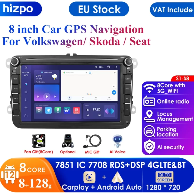 Adaptateur Autoradio Polo 4