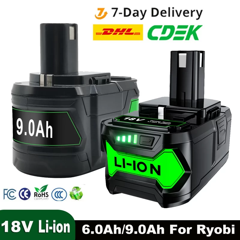 Adaptateur Batterie Parkside Vers Ryobi