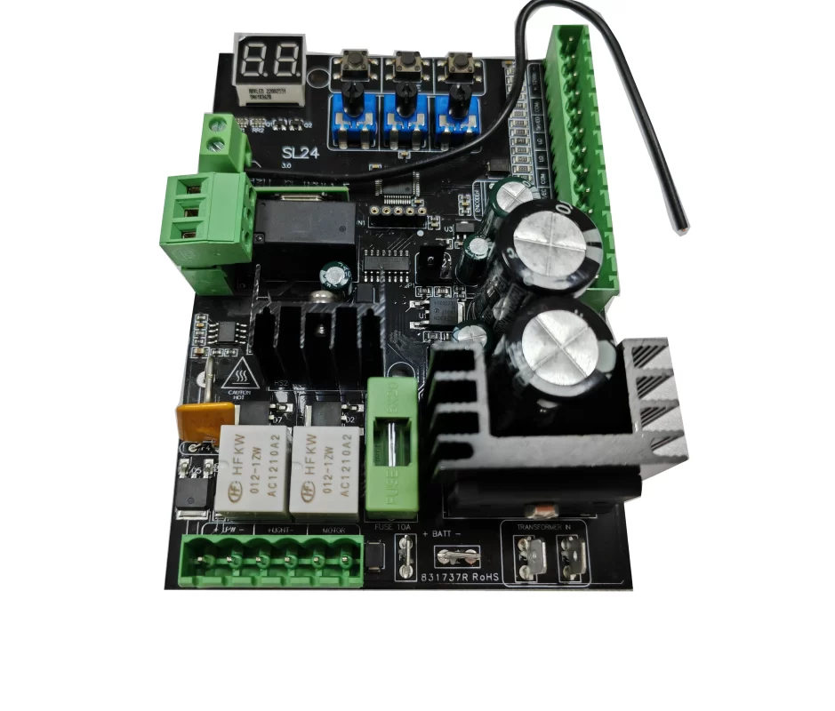 Carte Électronique Portail Battant 24V