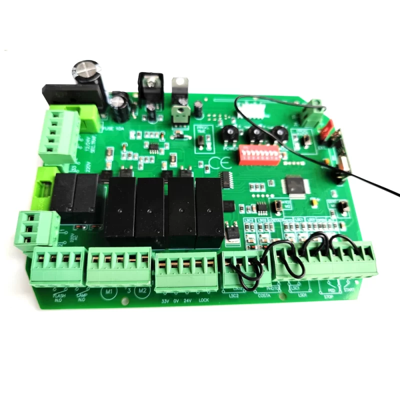 Carte Électronique Portail Battant 24V