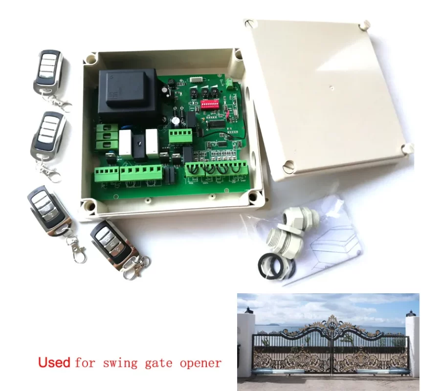 Carte Électronique Portail Battant 24V