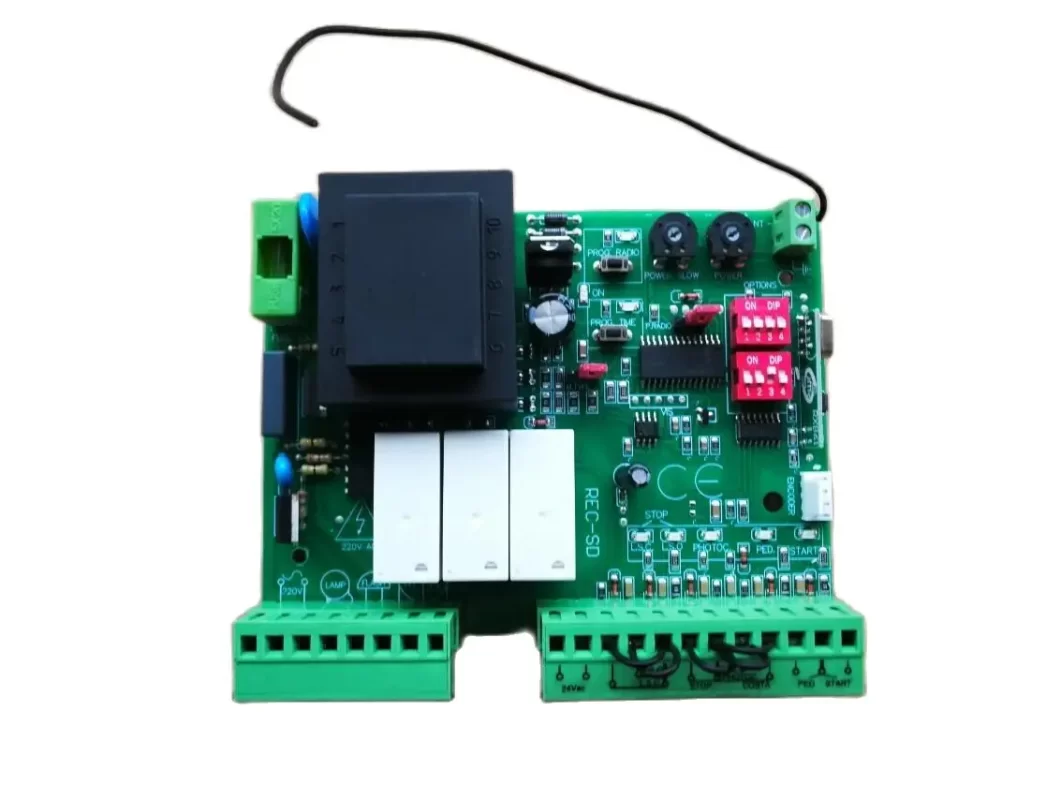 Carte Électronique Portail Battant 24V
