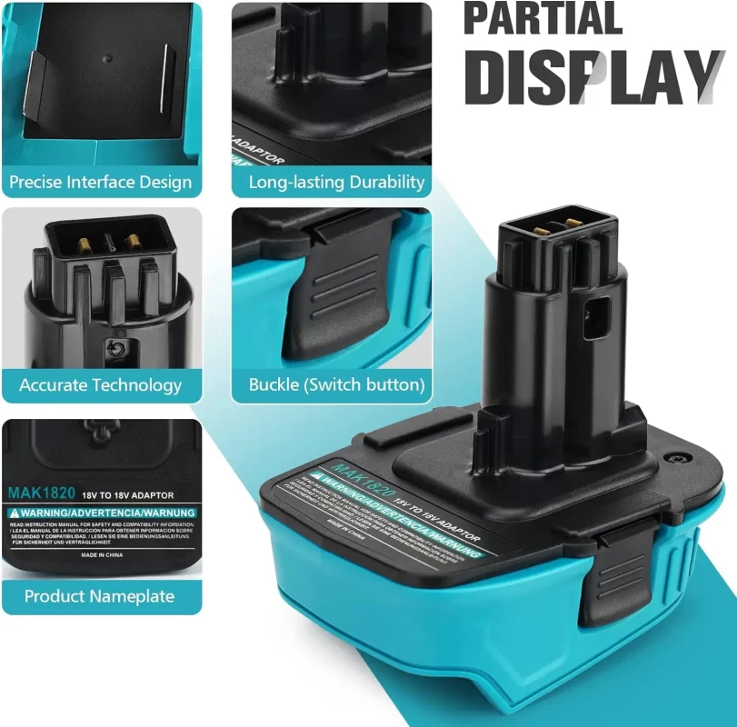 Adaptateur Batterie Makita