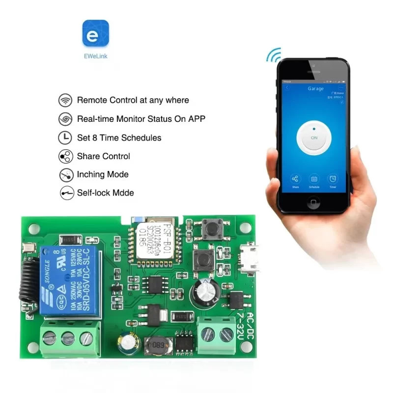 Carte Électronique Portail Battant 24V
