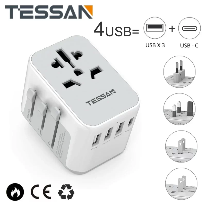 Adaptateur Prise Asie