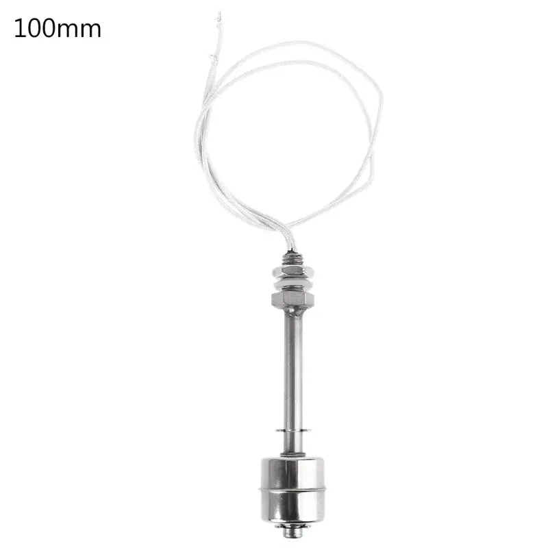 Interrupteur à Flotteur Double Boule Acier Inox - Capteur Niveau D'eau Pour Réservoir, 200 Mm