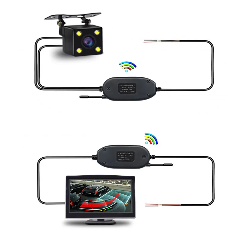 Kit Caméra De Recul 7" Pour IVECO Daily 2015-2020 - Écran + Caméra étanche IP68, Neuf