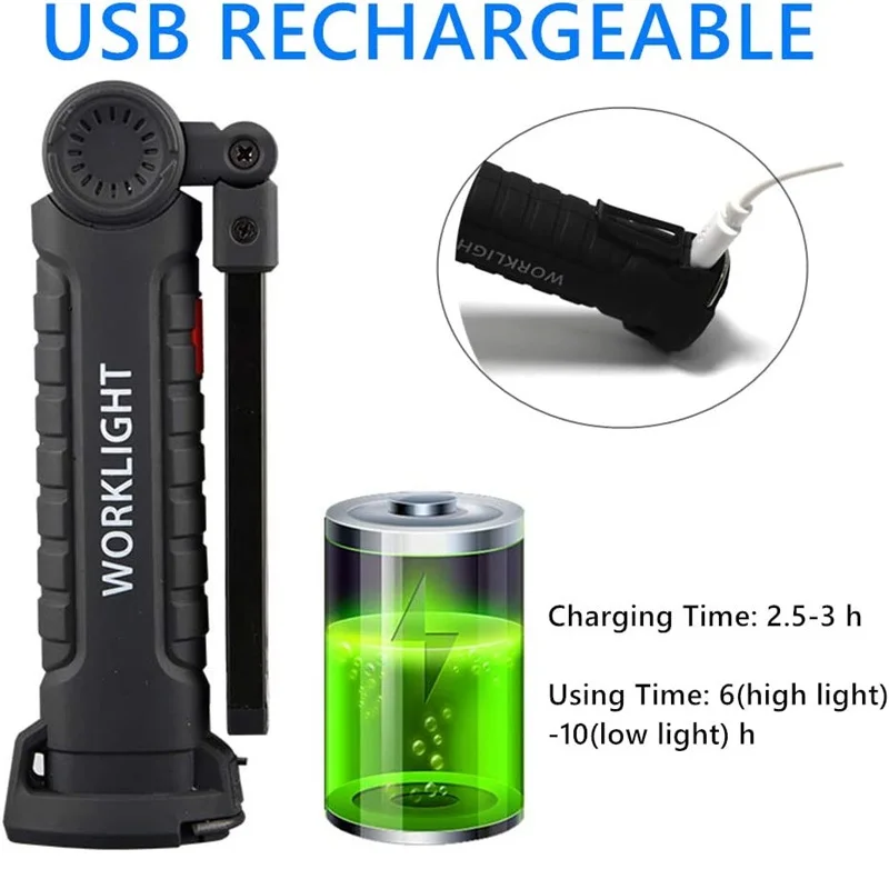 USB Rechargeable et durée de vie de la batterie