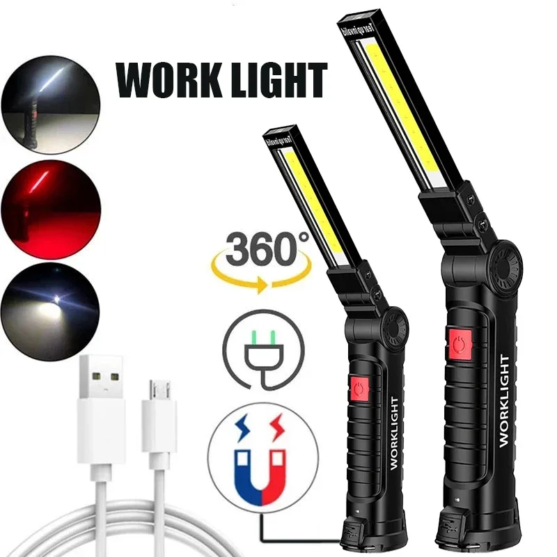 Baladeuse Led Rechargeable Aimantée
