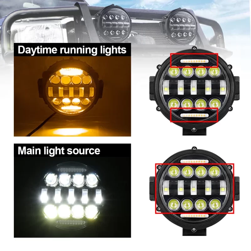 Phare De Travail Led 12V
