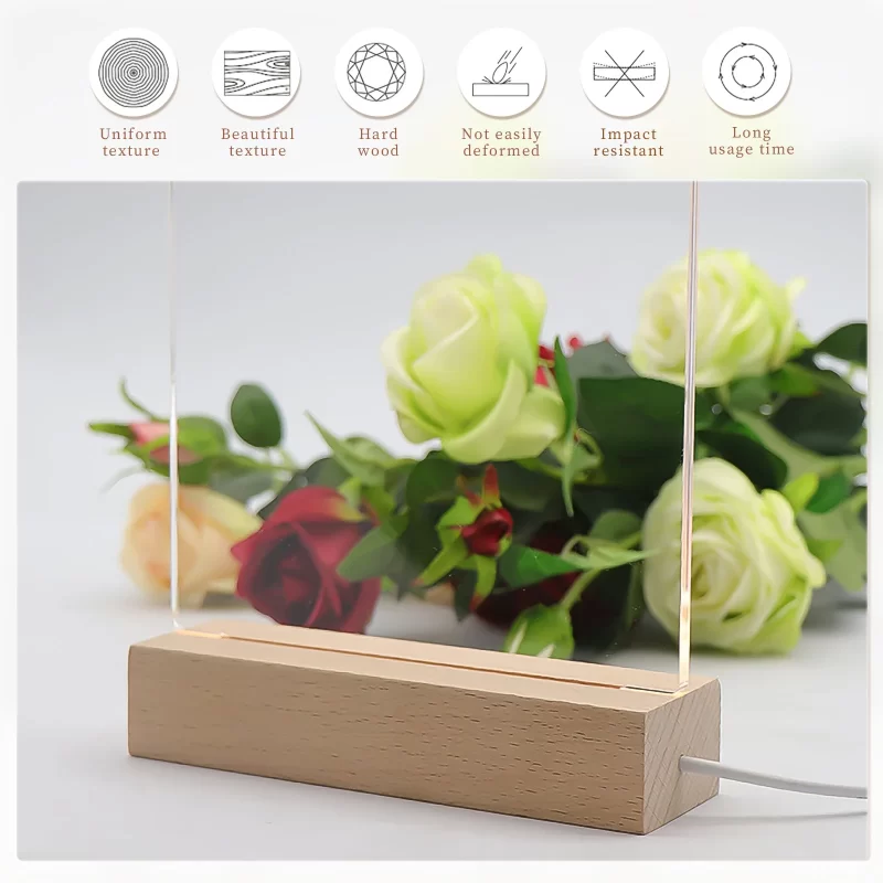 Lampe Plexiglas Led