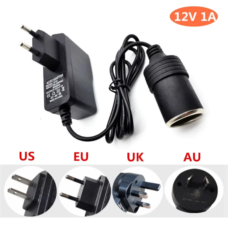 Adaptateur 220V Allume Cigare