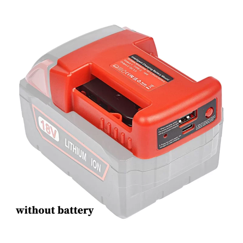 Adaptateur Batterie Parkside Vers Makita