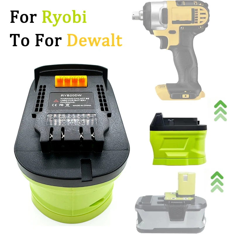 Adaptateur Batterie Parkside Vers Ryobi