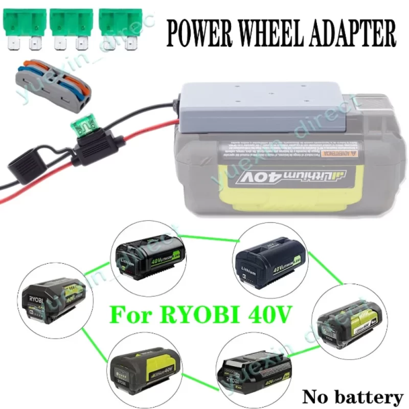 Adaptateur Batterie Ryobi