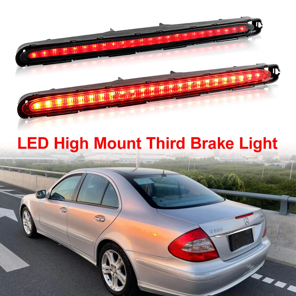 Feu Stop Arrière Haut Pour Mercedes Classe C W204 (2008-2016) - Référence 2048200056, LED Rouge