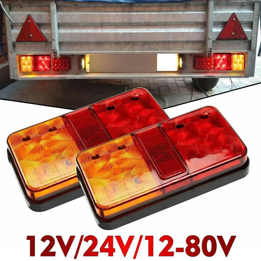 Feu Clignotant Vert 24V étanche Magnétique – Pour Voiture, Camion, équipement De Chantier Ou D’urgence