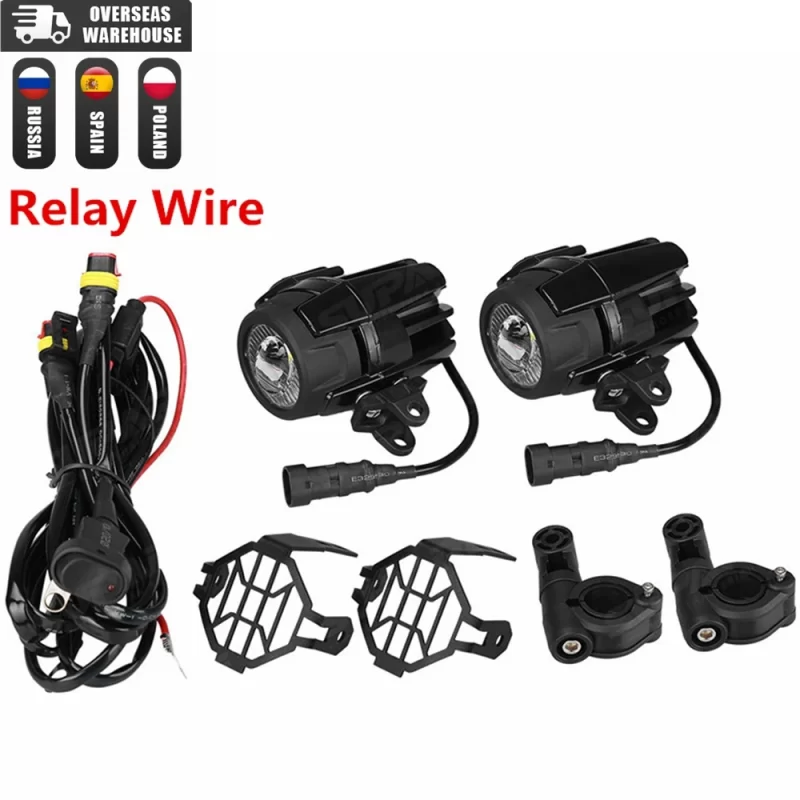 Phare Moto Led Avec Clignotant