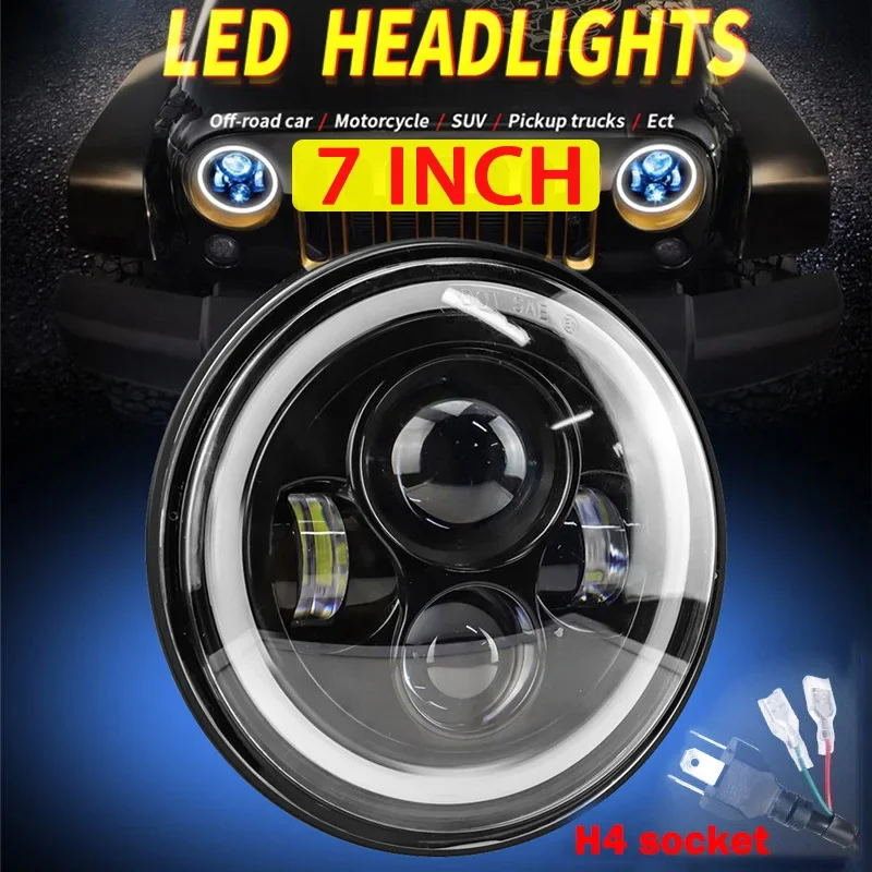 Phare Led Jeep Wrangler Jk Homologué