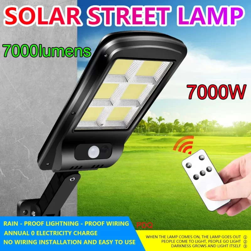 Éclairage Public Solaire Led Extérieur