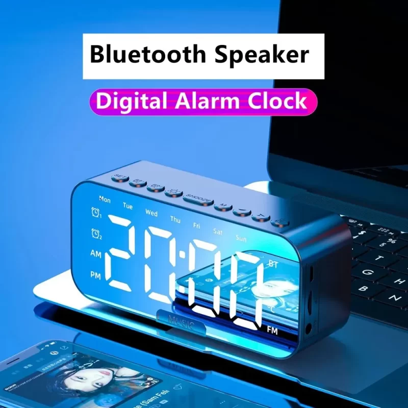 Reveil Enceinte Led